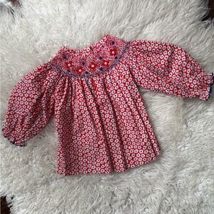 Vintage babygirll smoked top